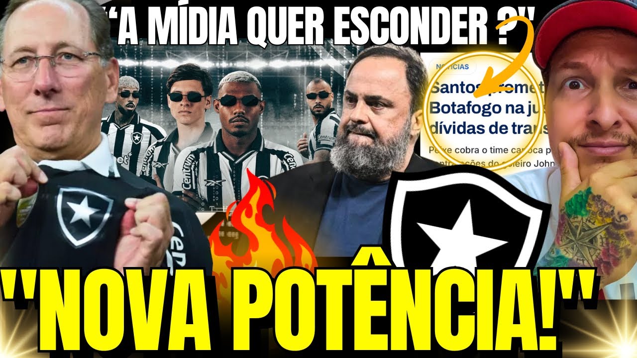 BOTAFOGO PERTO DE VIRAR UMA POTÊNCIA, E A MÍDIA FAZ ISSO... | FÓRMULA DE TEXTOR E+