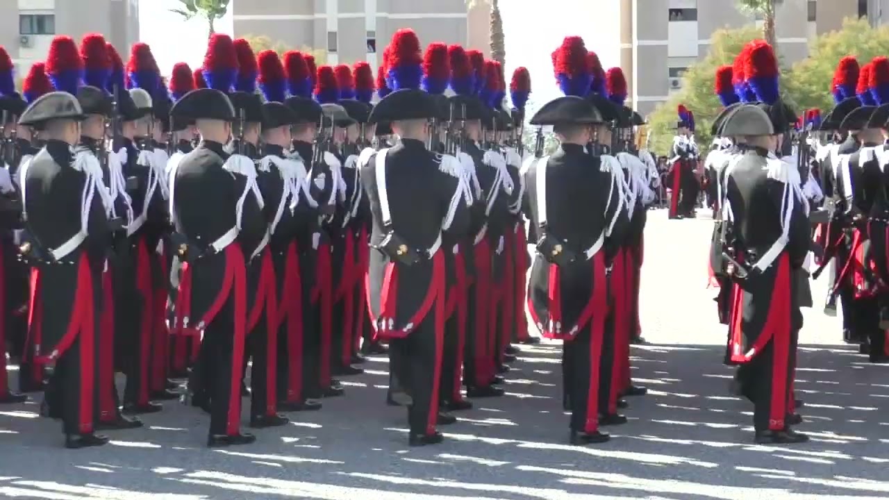 Scuola Carabinieri Reggio Calabria nel giorno del giuramento