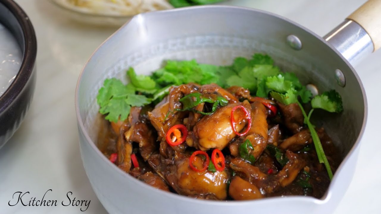 ខកង្កែប [Braised Frog Leg with Ginger] [Kitchen Story]