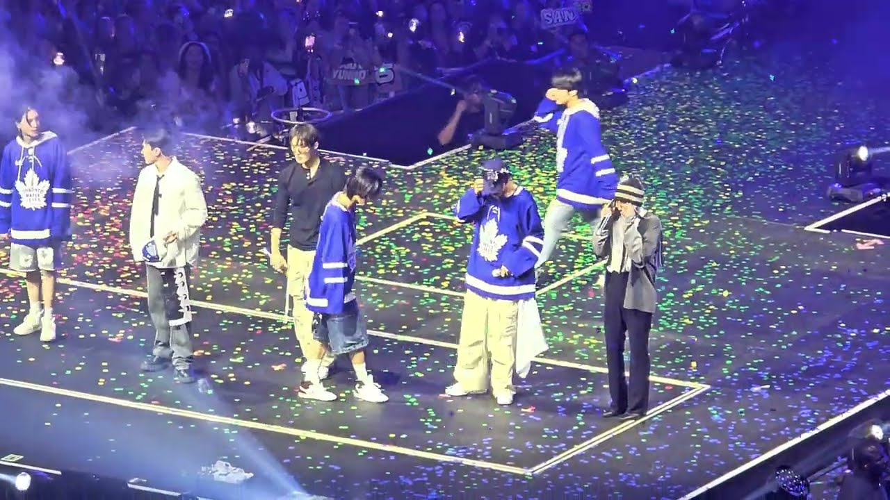 Ateez Concert in Toronto Ontario Canada 2024, Farewell ending. Bye.  Thank you for an amazing night!