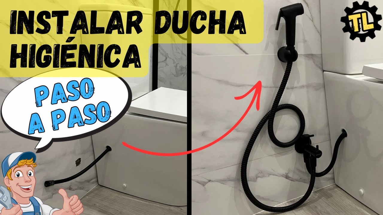 CÓMO Instalar🛠️DUCHA HIGIÉNICA🚿al DETALLE🔍Instalación 🚾 Parte 2/3 | Trabajos de fontanería💧