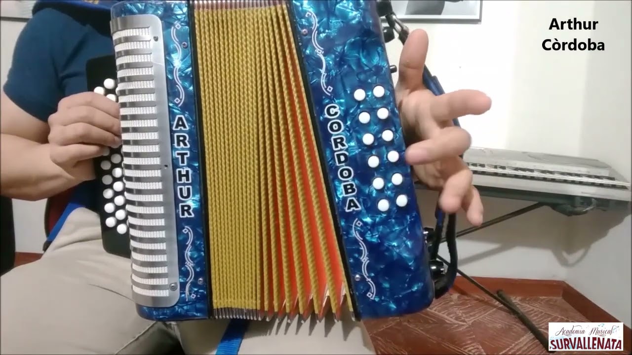 Cumbia pa oriente  TUTORIAL, Lisandro Meza, acordeón BESAS cinco letras
