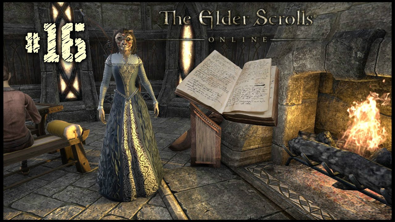 B&uuml;cher aus: The Elder Scrolls Online #16 Die feuchte Wildnis von Schwarzmarsch - Let's Read