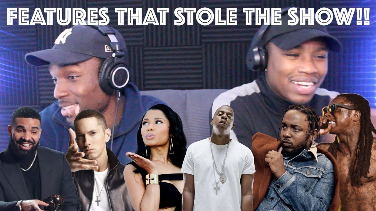Eminem? Lil Wayne? Kendrick? Top 15 RAP Features That Stole the Show (REACTION)