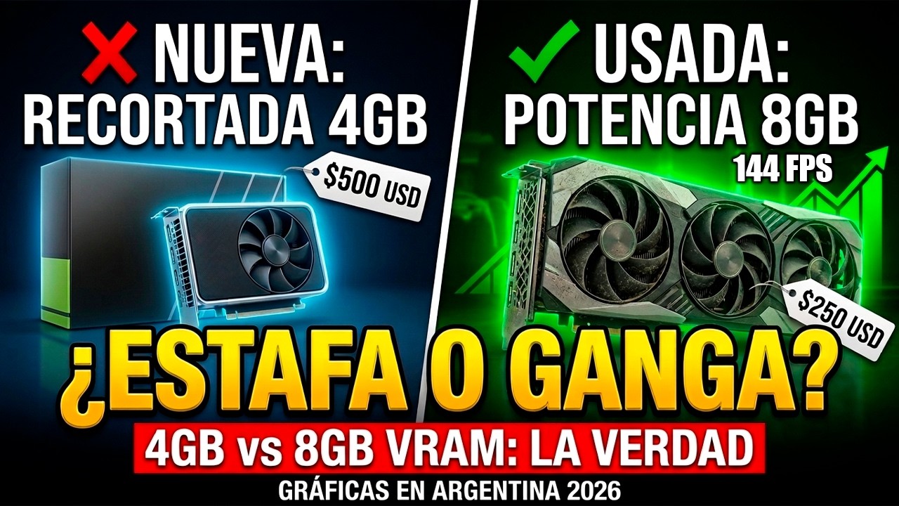 ¿GPU NUEVA O MINERÍA? No tires tu dinero en 2026