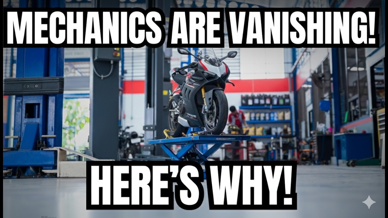 MOTORCYCLE  Mechanics Are Vanishing - Here's What's Really Happening