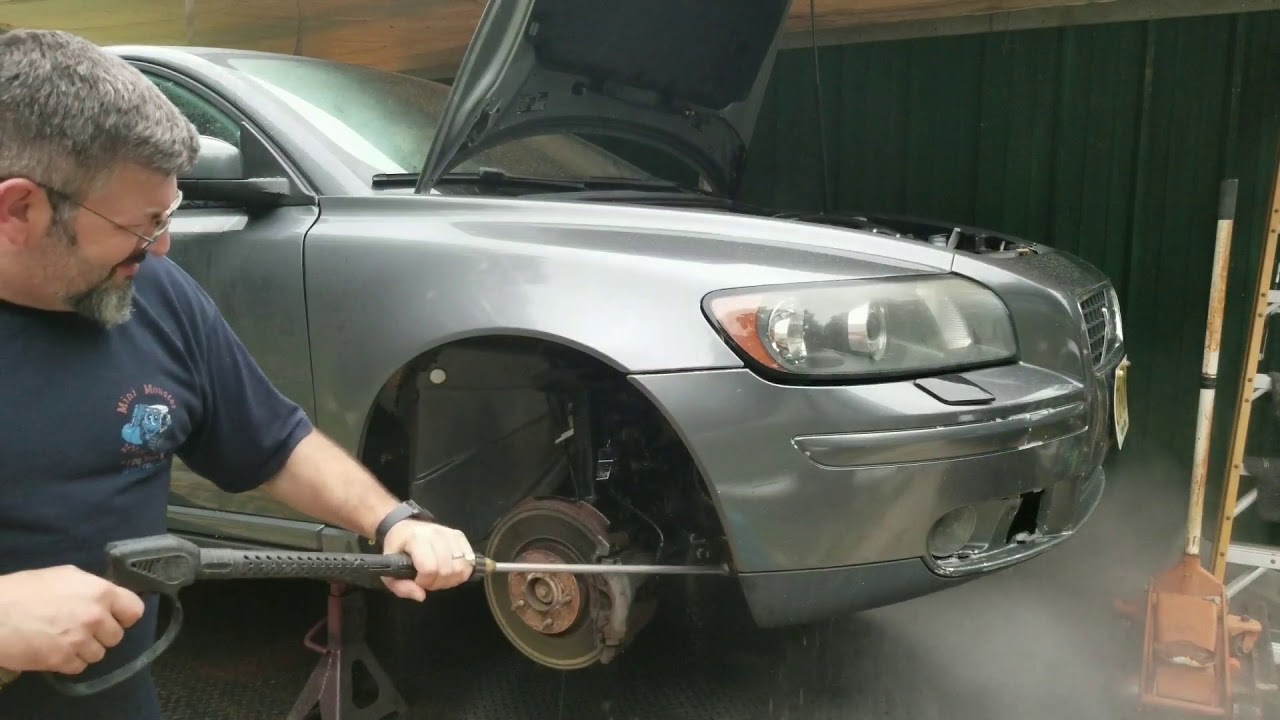 2007 and Newer Volvo S40 power steering rack removal & install step by step $save$ part 1