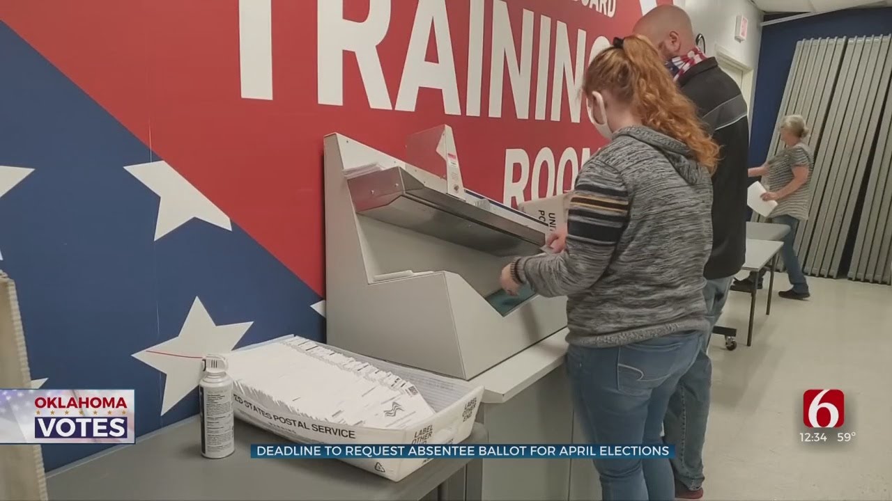 Deadline To Request Absentee Ballott For April Elections