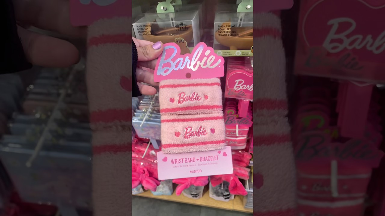 Barbie finds at Miniso 🎀 