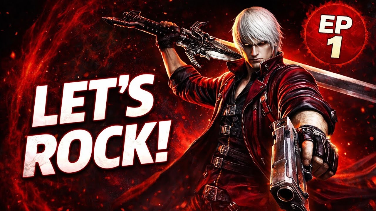devil may cry hd collection (Playthrough) EP 01 LET'S ROCK BABY 
