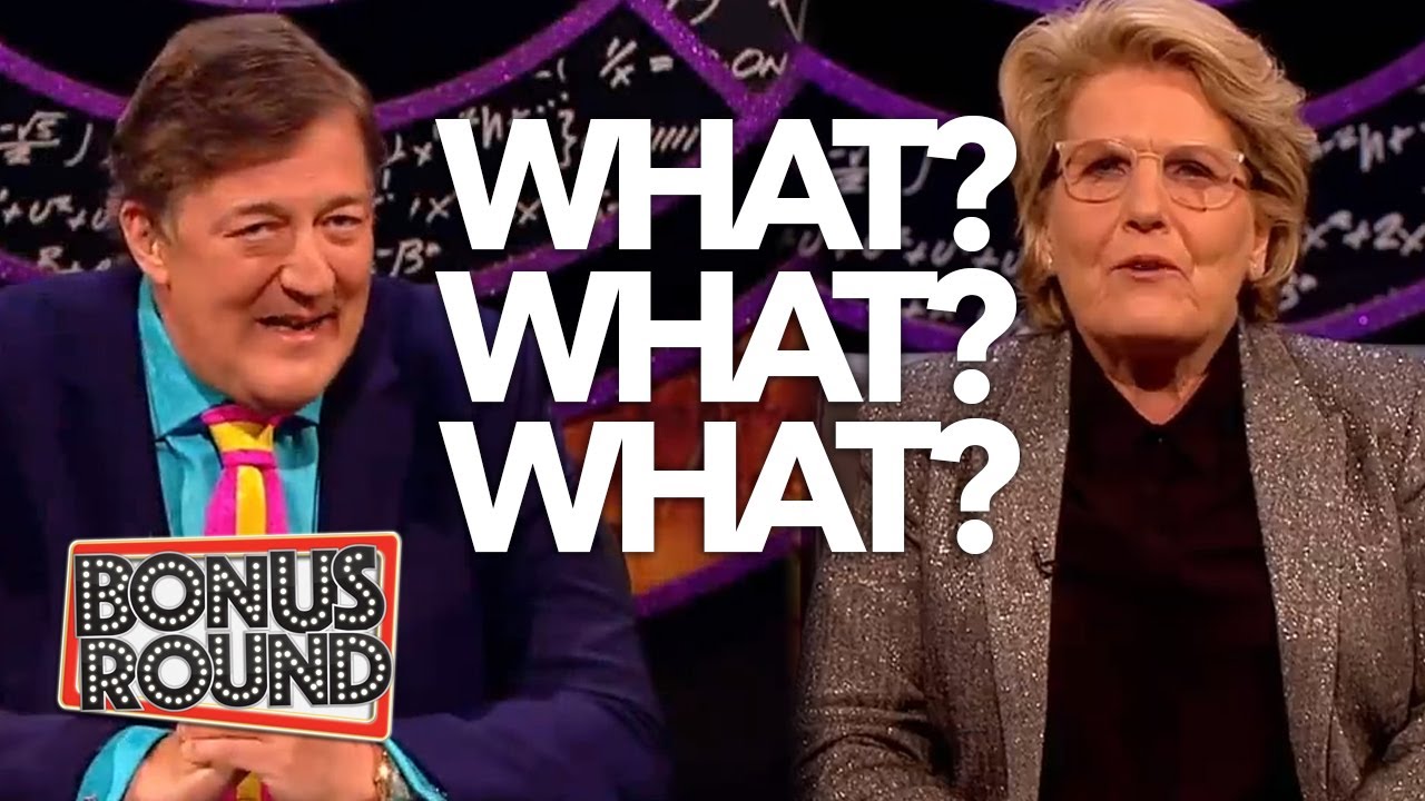 WHAT? WHAT? WHAT? QI Questions From Stephen Fry & Sandi Toksvig Do You Know The Answers?