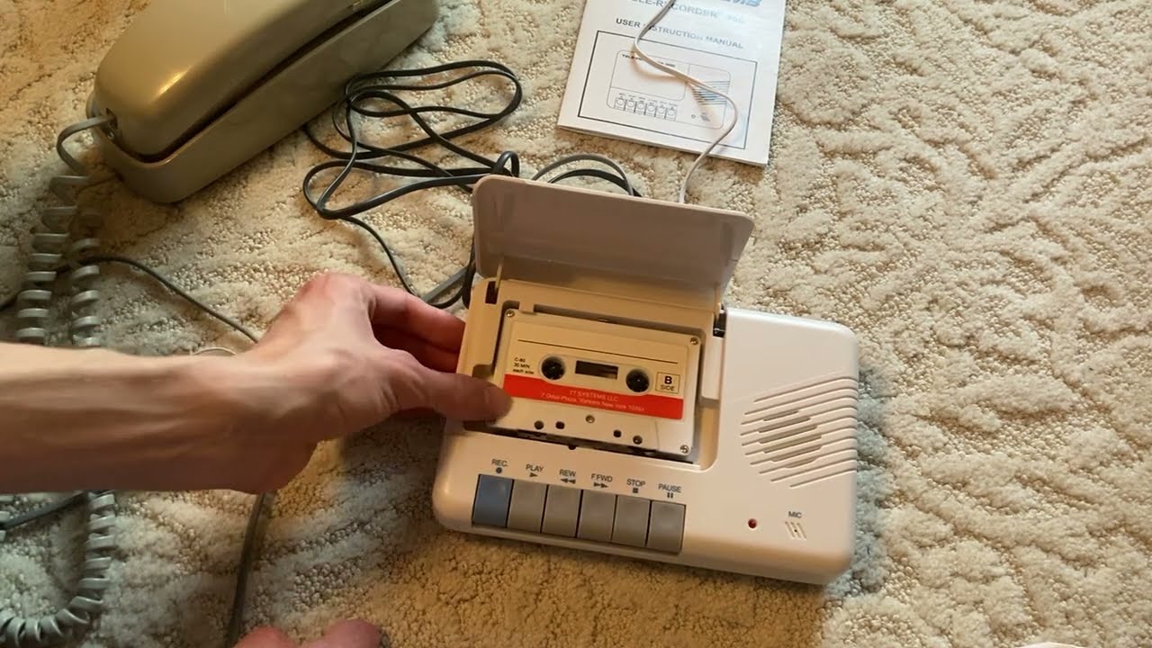 Automatic Phone Line Cassette Recorder (TT System TC-350) Initial Checkout