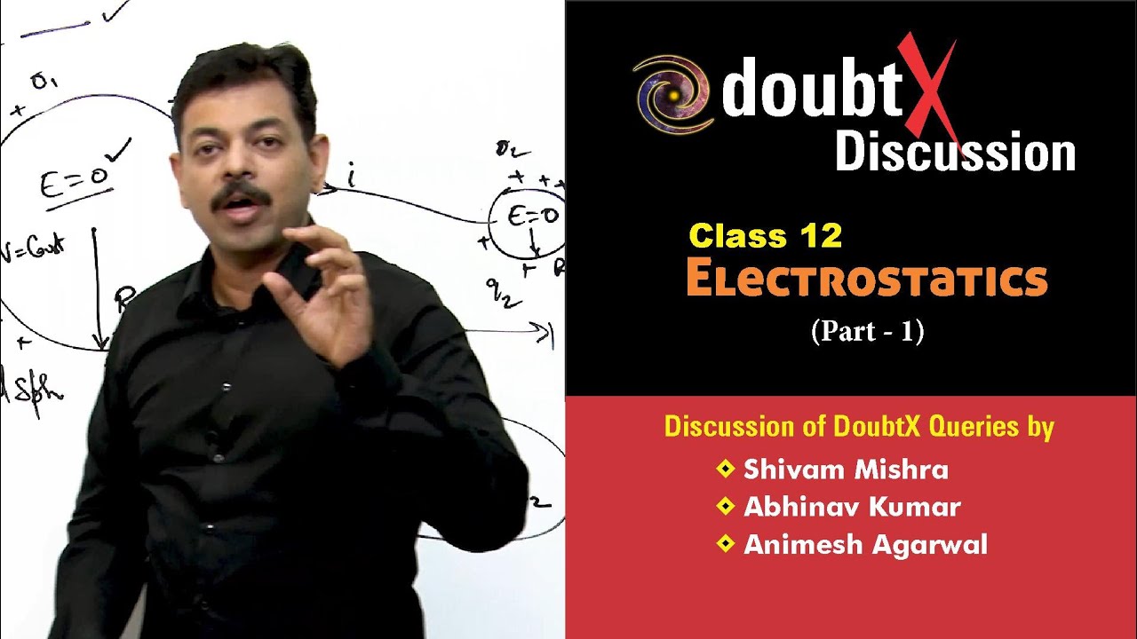 Class 12 Electrostatics Discussion Part 1 | JEE & NEET #physicsgalaxyPIM