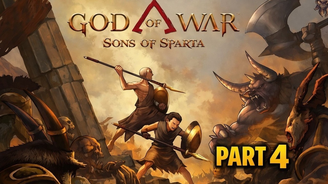 God of War: Sons of Sparta — PART 4 (4K 60 FPS PS5 PRO)