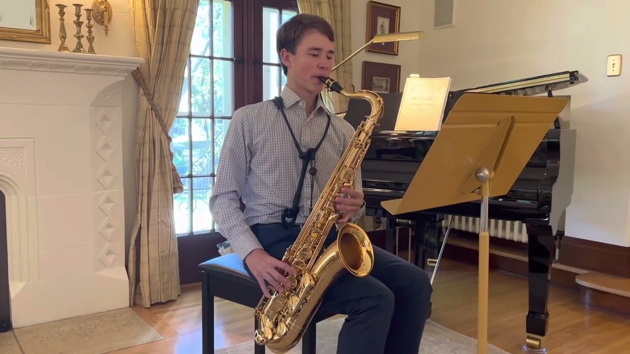 Wilson Schaefer Tenor Sax Chromatic Scale - St. Thomas HB Audition