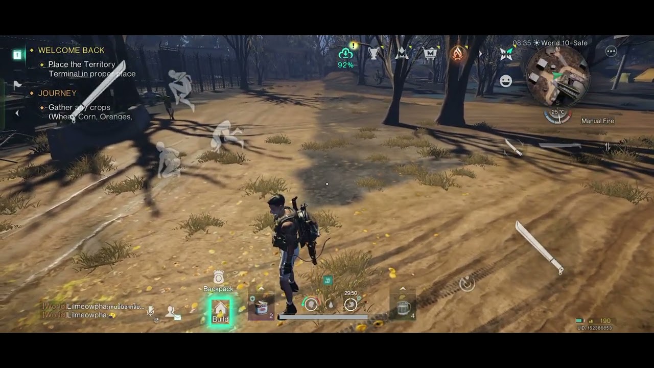 Once Human gameplay using OPPO Reno 13 5g.