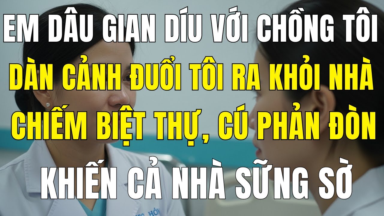 Em Dâu Gian Díu Với Chồng Tôi, Dàn Cảnh Đuổi Tôi Ra Khỏi Nhà Để Chiếm Biệt Thự… Nhưng Cú Phản Đòn