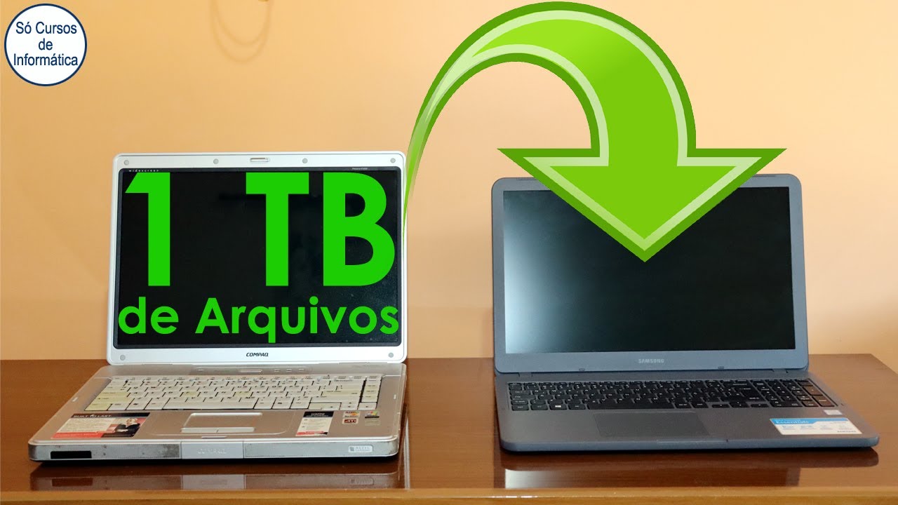 Como Transferir Arquivos de Um Notebook Para Outro Usando o Compartilhamento de Arquivos na Rede