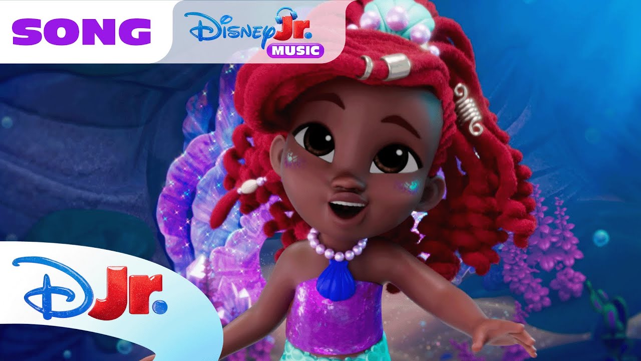 "Glow" Song from Ariel: Songs from the Crystal Cavern!⭐️ 🎶 | The Little Mermaid | 