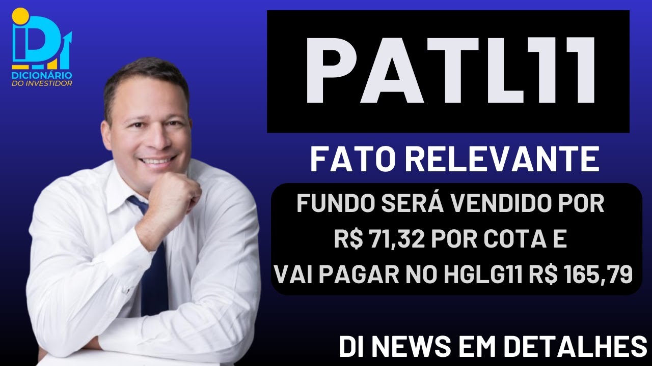 PATL11, J&aacute; chegou no pre&ccedil;o justo?