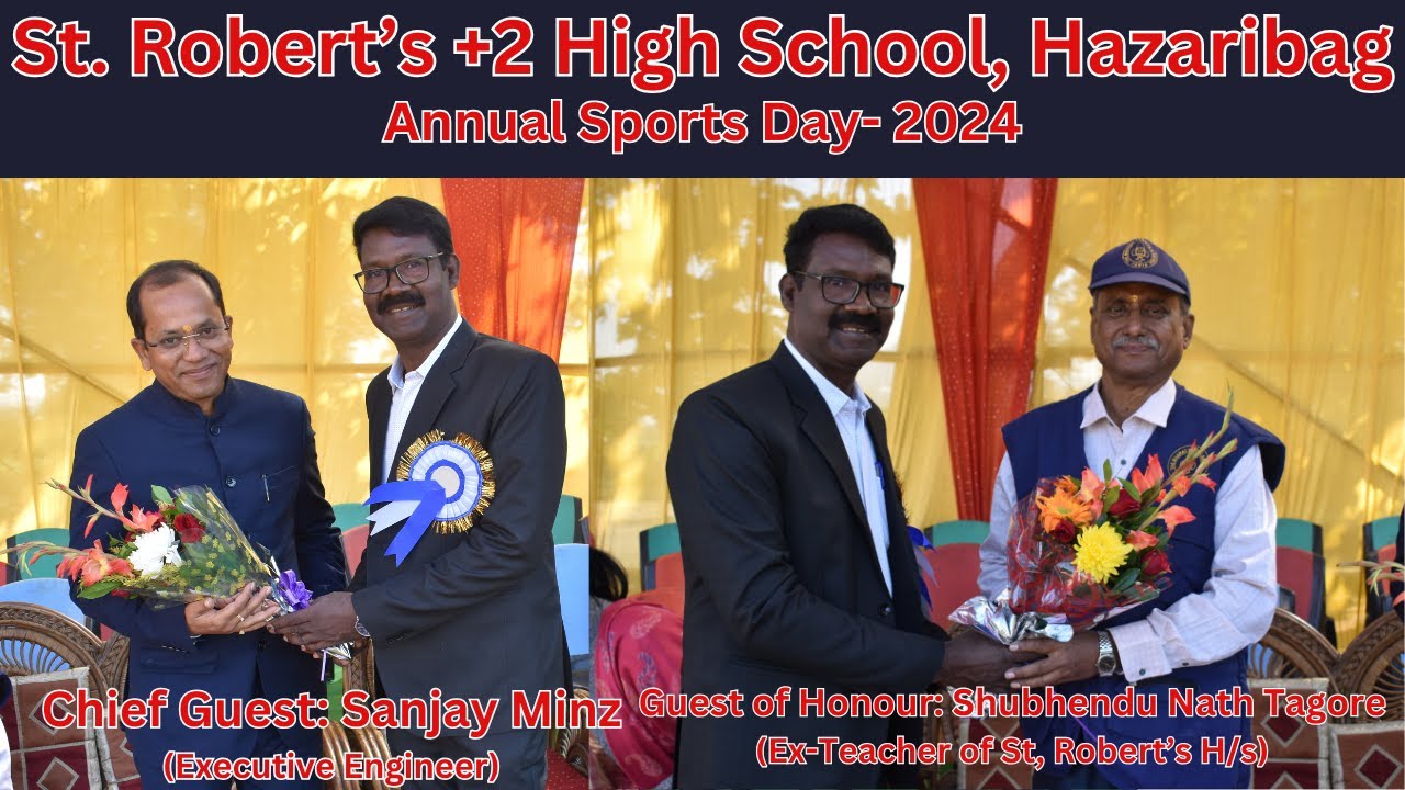 Anual SpoArts Day - 2024 || St. Robert's +2 High School, Hazaribag