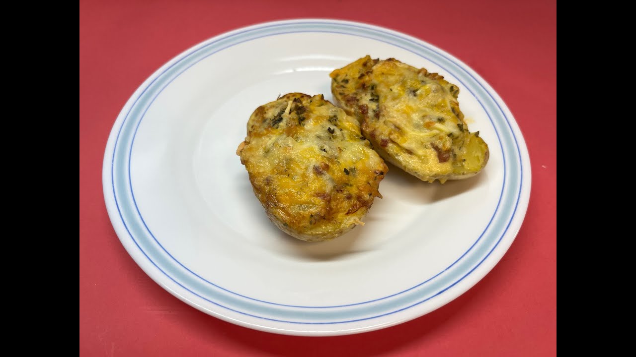 PATATAS RELLENAS EN FREIDORA DE AIRE
