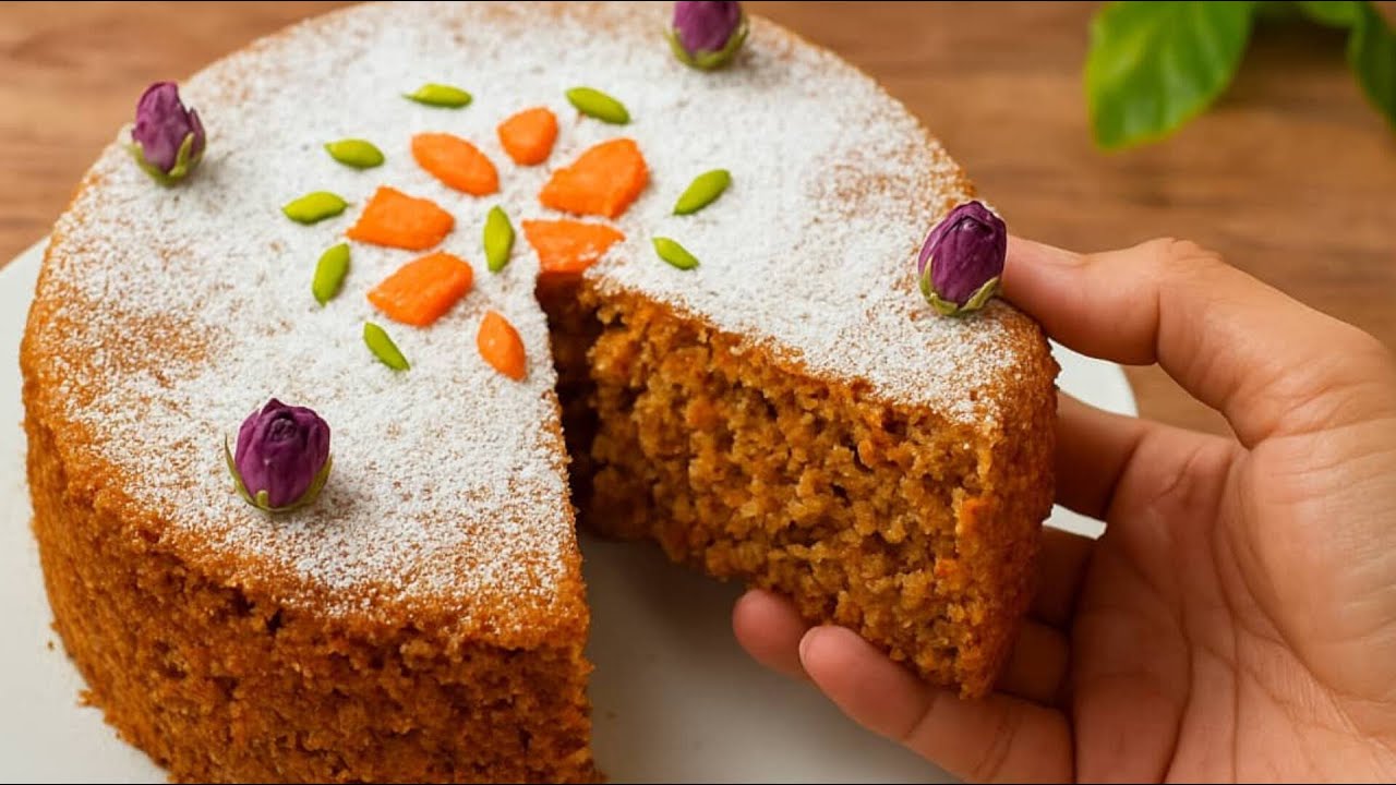 You Won't Believe This 5-Minute Carrot & Walnut Cake (The Result Is Insane!)