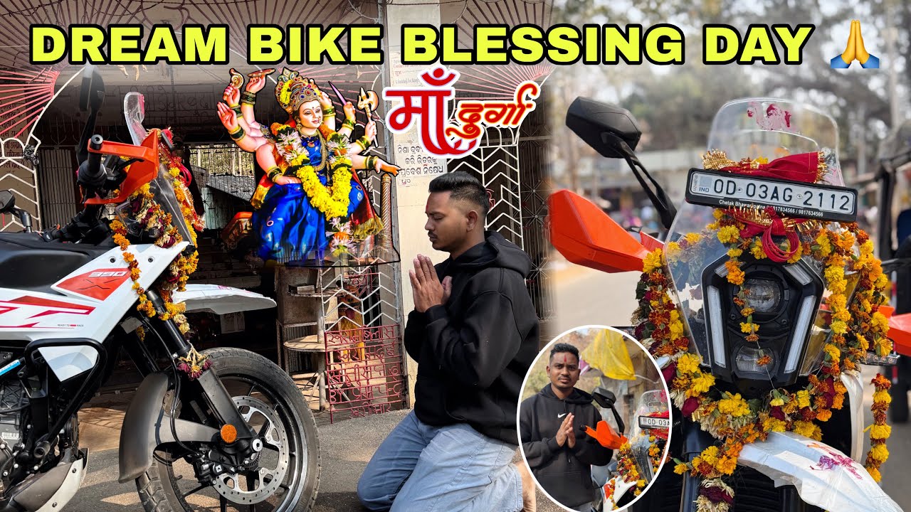 New Bike KTM  Delivery || Bike  Pooja | Dream Bike Blessing Day 🏍️✨