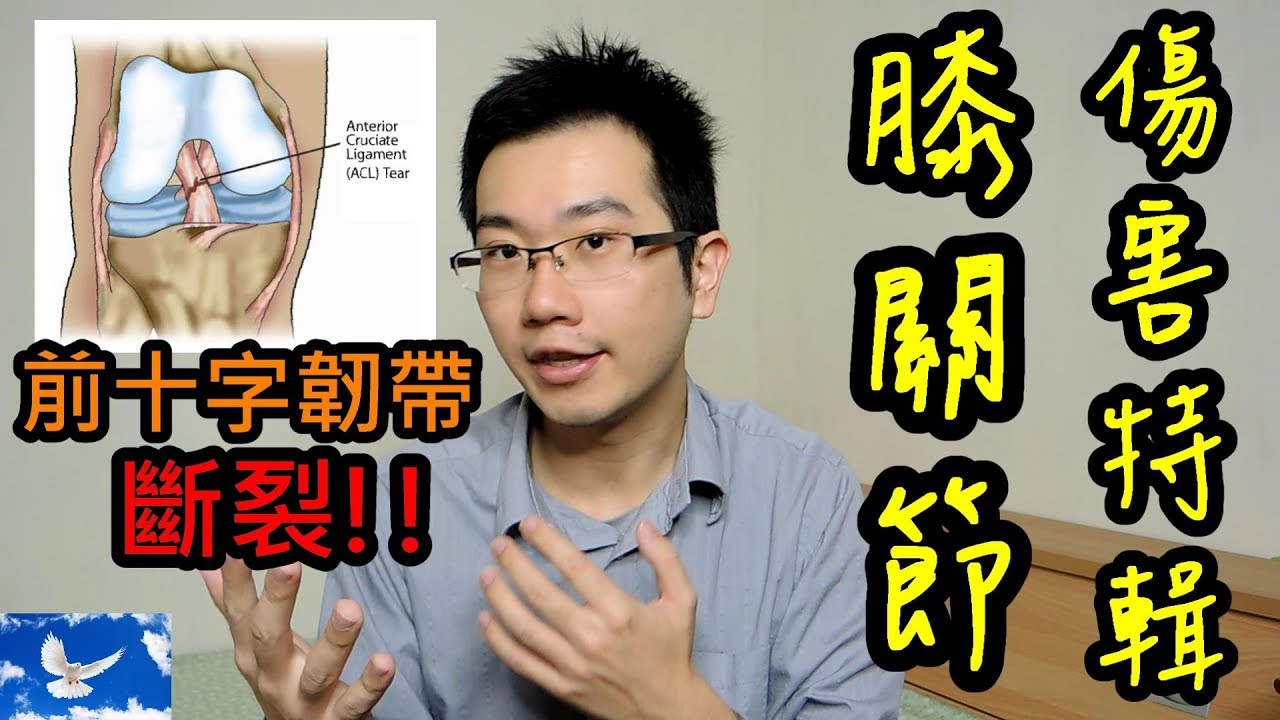 可怕的前十字韌帶斷裂!! 膝關節運動傷害特輯 | 三分鐘聊醫學EP34