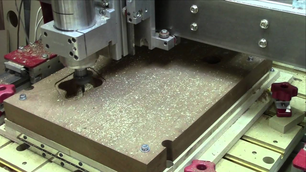 Les Paul Build 1 - Part 2: CNC Milling The Back