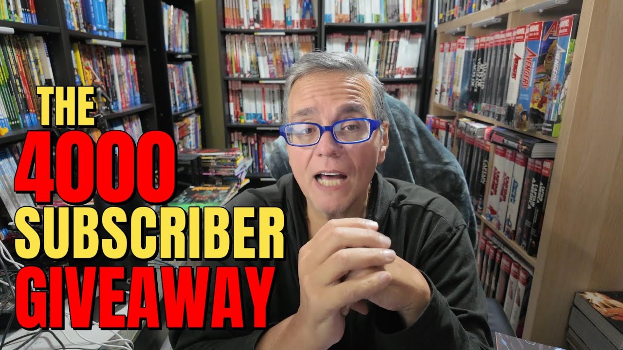 The 4000 Subscriber Giveaway! (Star Wars Omnibus New Republic Vol 1!)