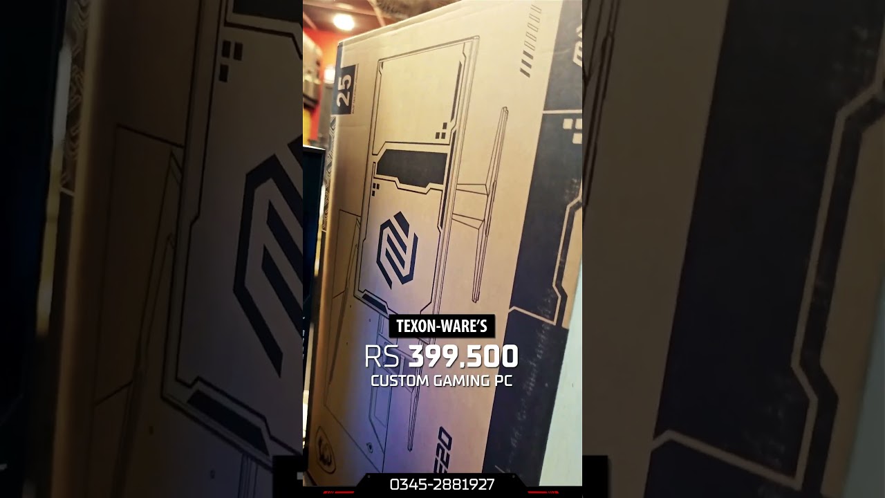PKR 399,500 Custom Gaming PC (With Monitor). 