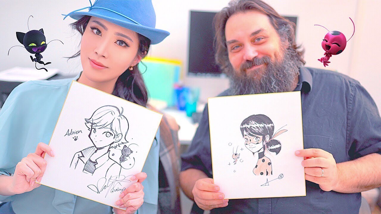 Draw With ME! ✎ ft. Thomas Astruc 🐞 MIRACULOUS LADYBUG | VALORY