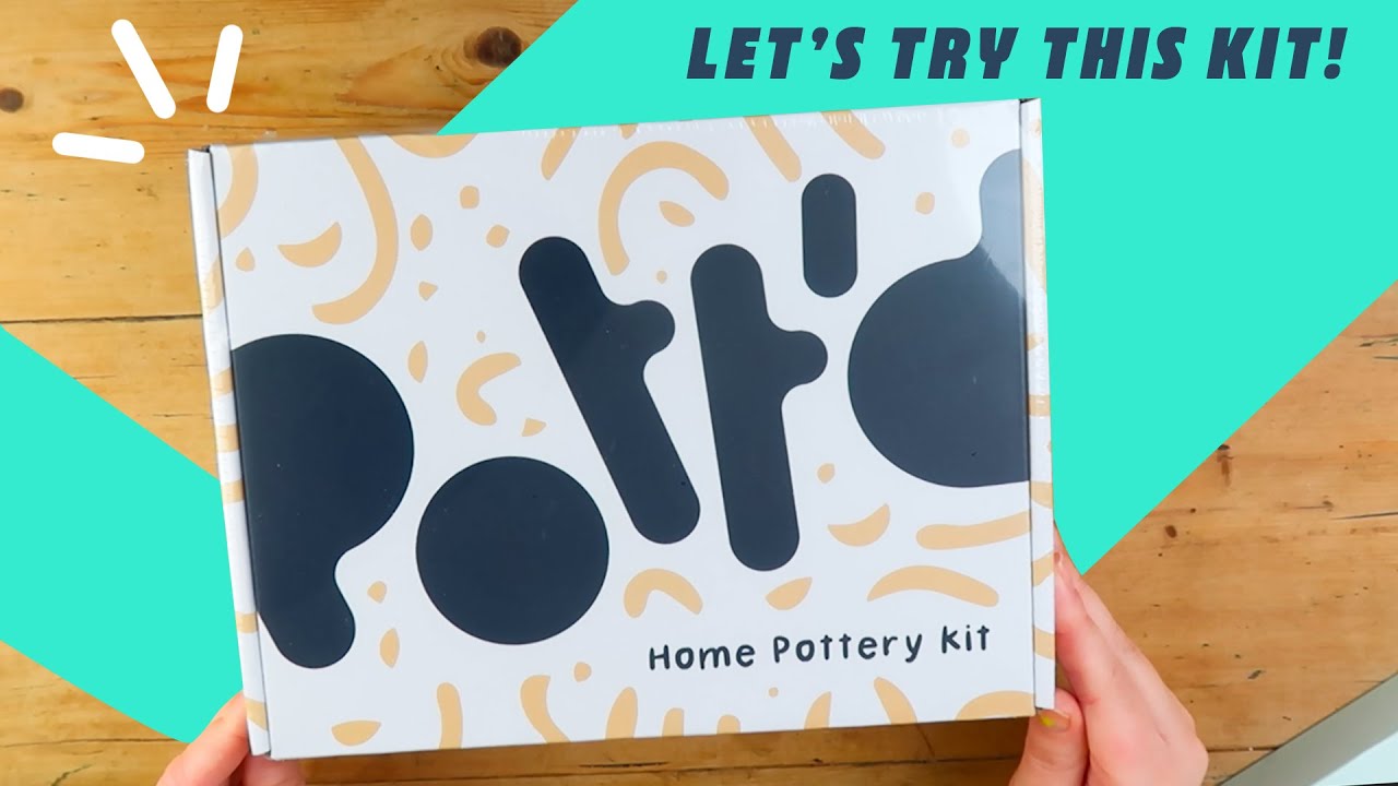 We tried POTT'D. A very chaotic and messy time. Let's make clay things!