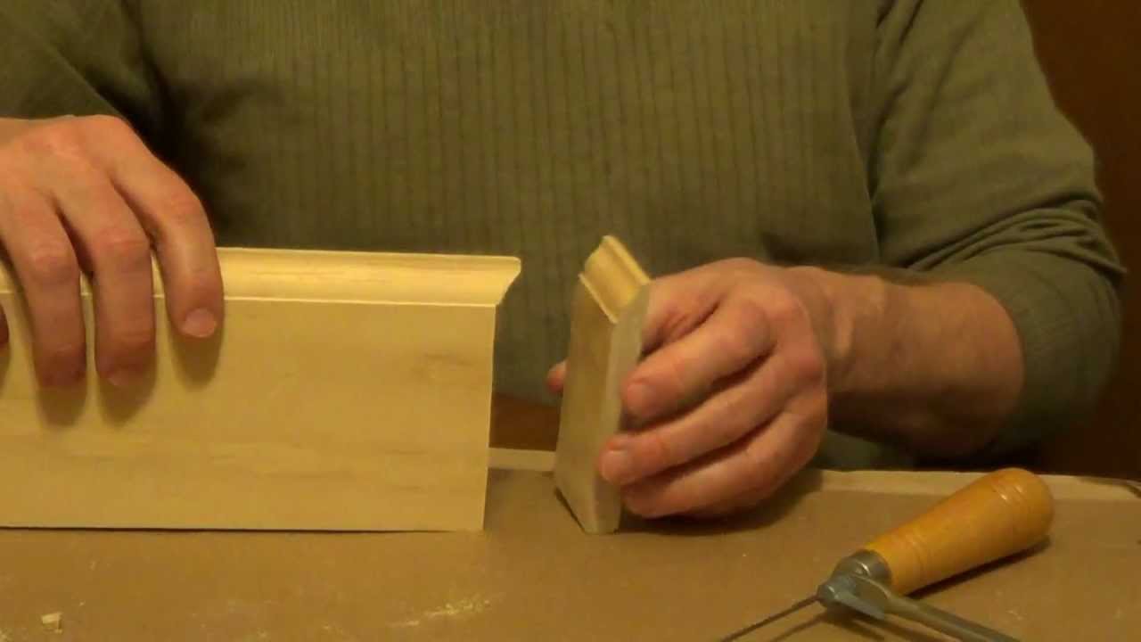 How To Cope Molding - Coping Saw - Tools For The Home