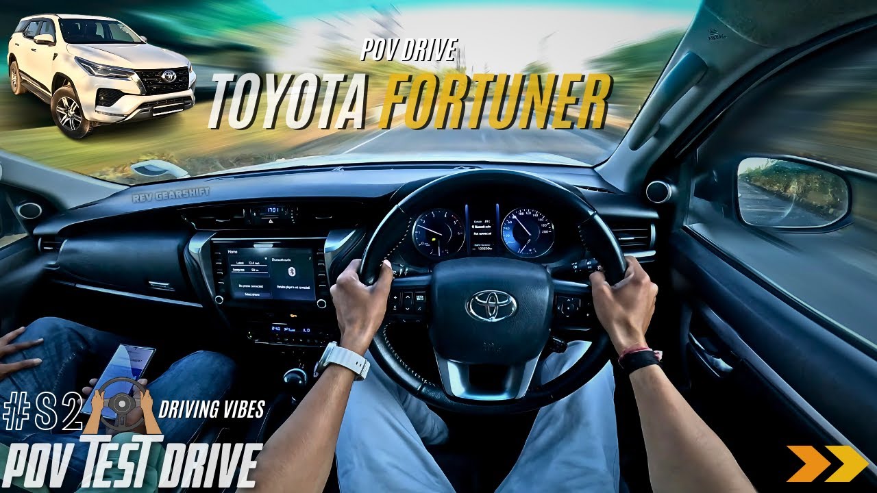 2025 TOYOTA FORTUNER | 2.8L 201BHP | POV Drive #82 | FORTUNER | 4K | REV GEARSHIFT #fortuner #toyota