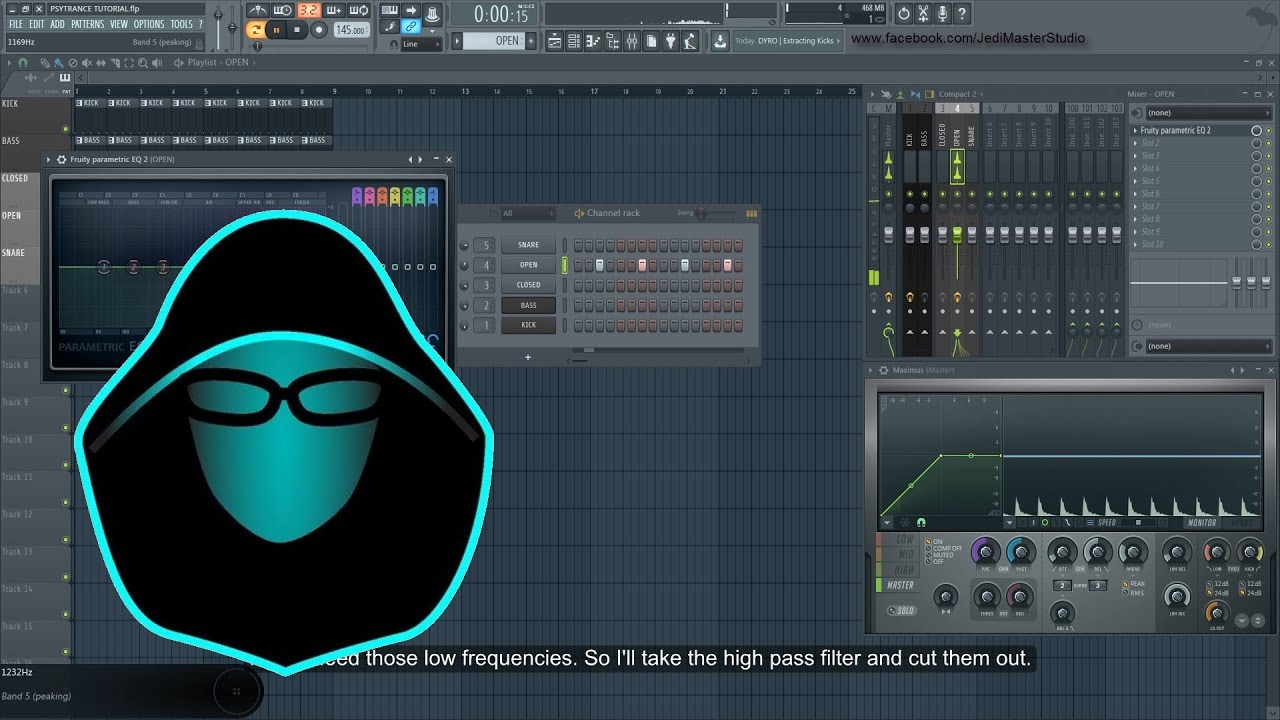 FL Studio TUTORIAL PL - PSYTRANCE PERCUSSION