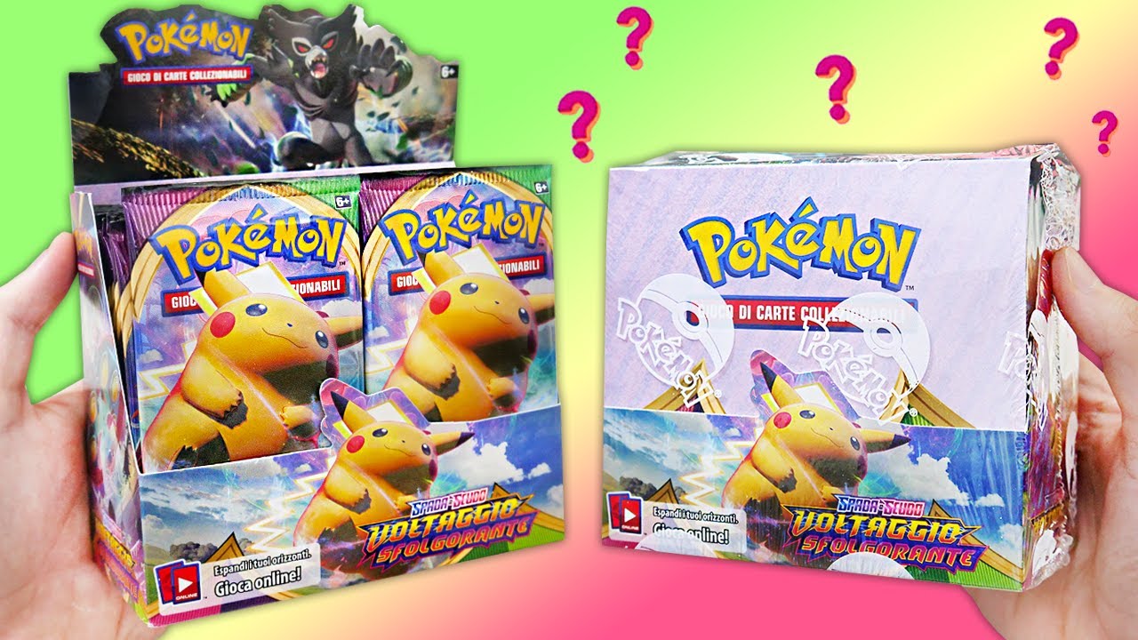 *CACCIA AL PIKACHU-VMAX HYPER!* APRO ALTRI 2 BOX DA 72 BUSTINE POKEMON VOLTAGGIO SFOLGORANTE!