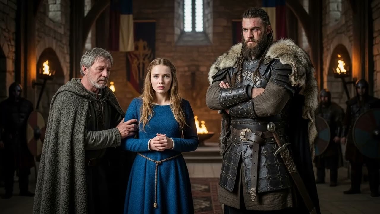 An English Woman Was Given to a Feared Viking as Her Father’s Punishment—but He Refused to Touch Her
