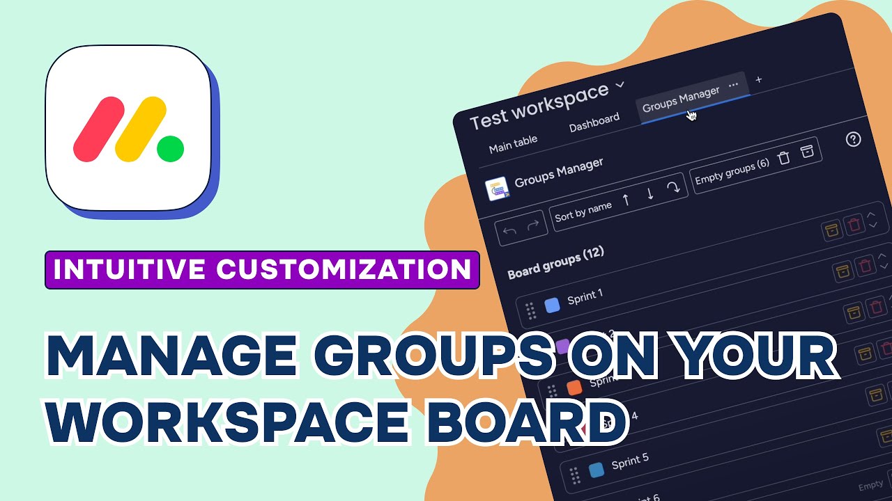 How to manage groups in Monday.com - Groups Manager