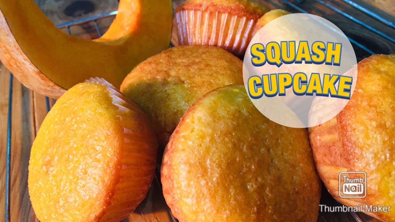 Squash Cupcake | Kalabasa Cupcake
