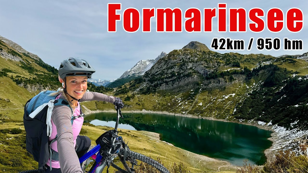 MTB-Runde Formarinsee Spullersee 42km - 950 hm