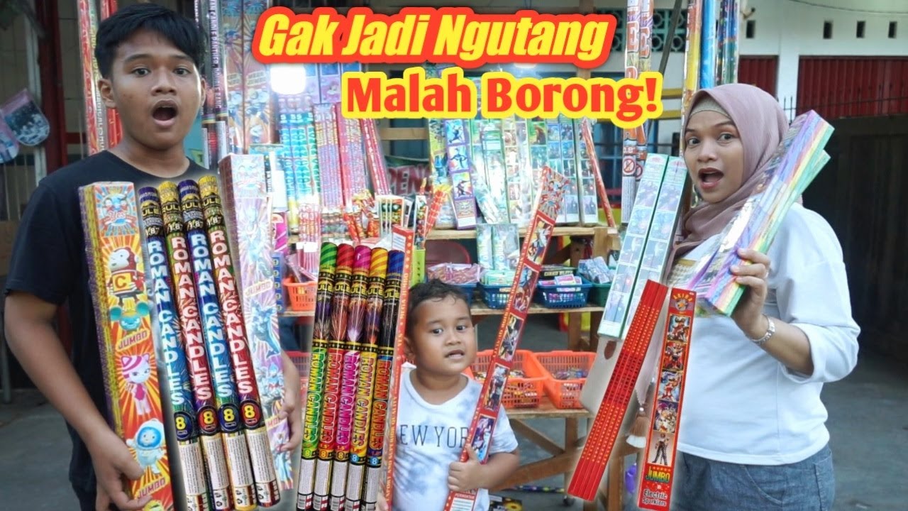 BORONG SEMUA PETASAN PAK KUMIS SAMPE KOSONG