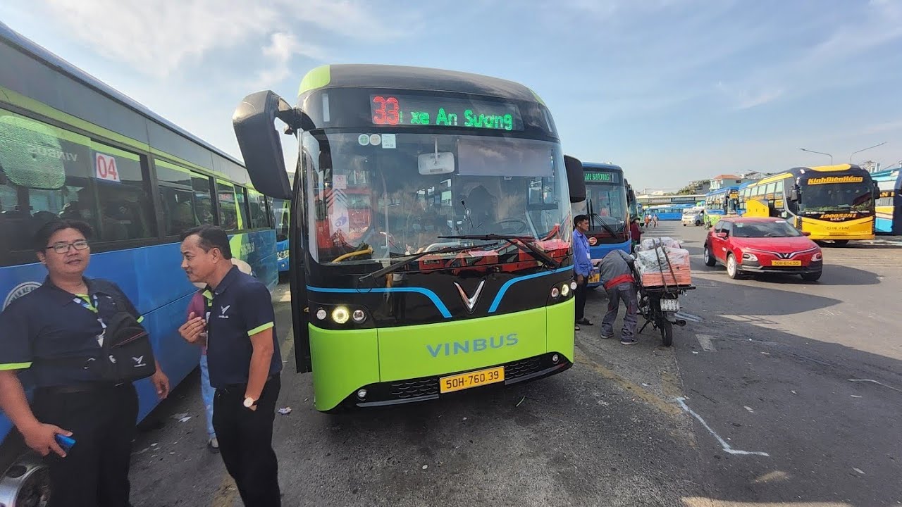 Xe mới - Review Lộ trình chi tiết Lượt đi Tuyến 33 (BX.An Sương - BXB Khu A ĐH Quốc Gia)