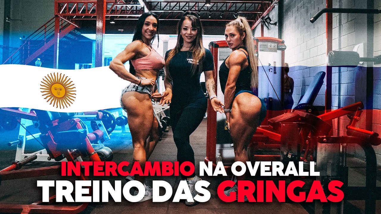 TREINO DE GLÚTEO DAS GRINGAS NA OVERALL #MECCAPARAELAS