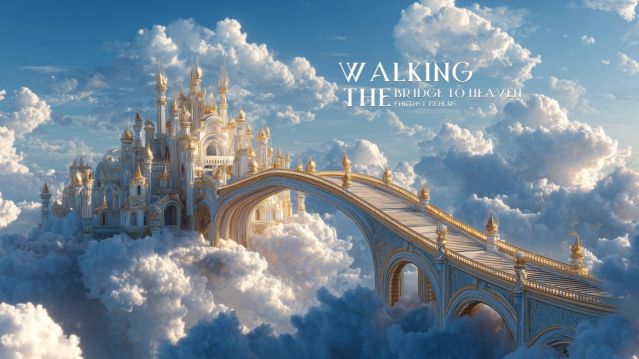 Walking the Bridge to Heaven | 4K Fantasy Ambience Music