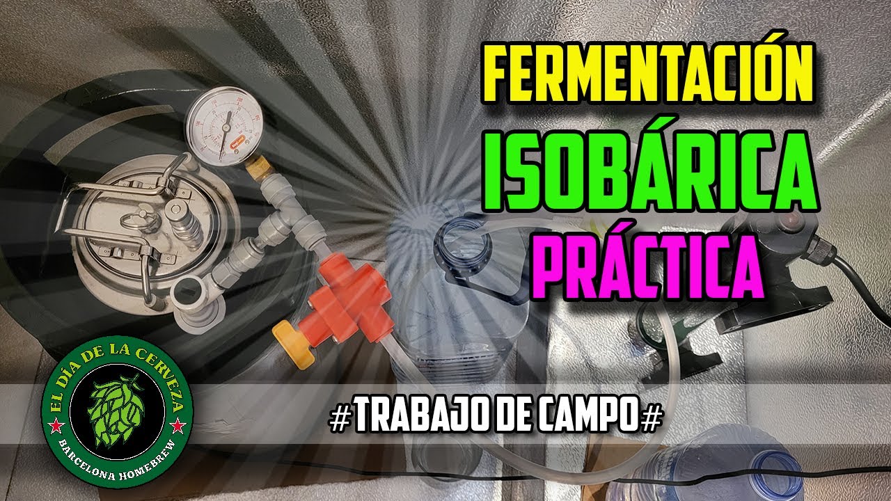 FERMENTACIÓN ISOBÁRICA en Barril Cornelius. PRÁCTICA de cómo proceder.