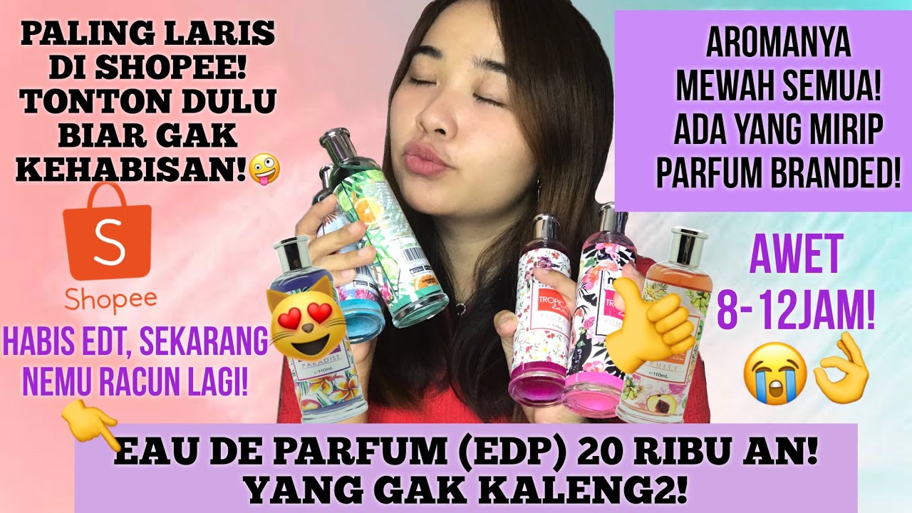 WHAT!! EAU DE PARFUM 20 RIBU AN AJA?!! REVIEW MORRIS EDP TROPICAL EDITION