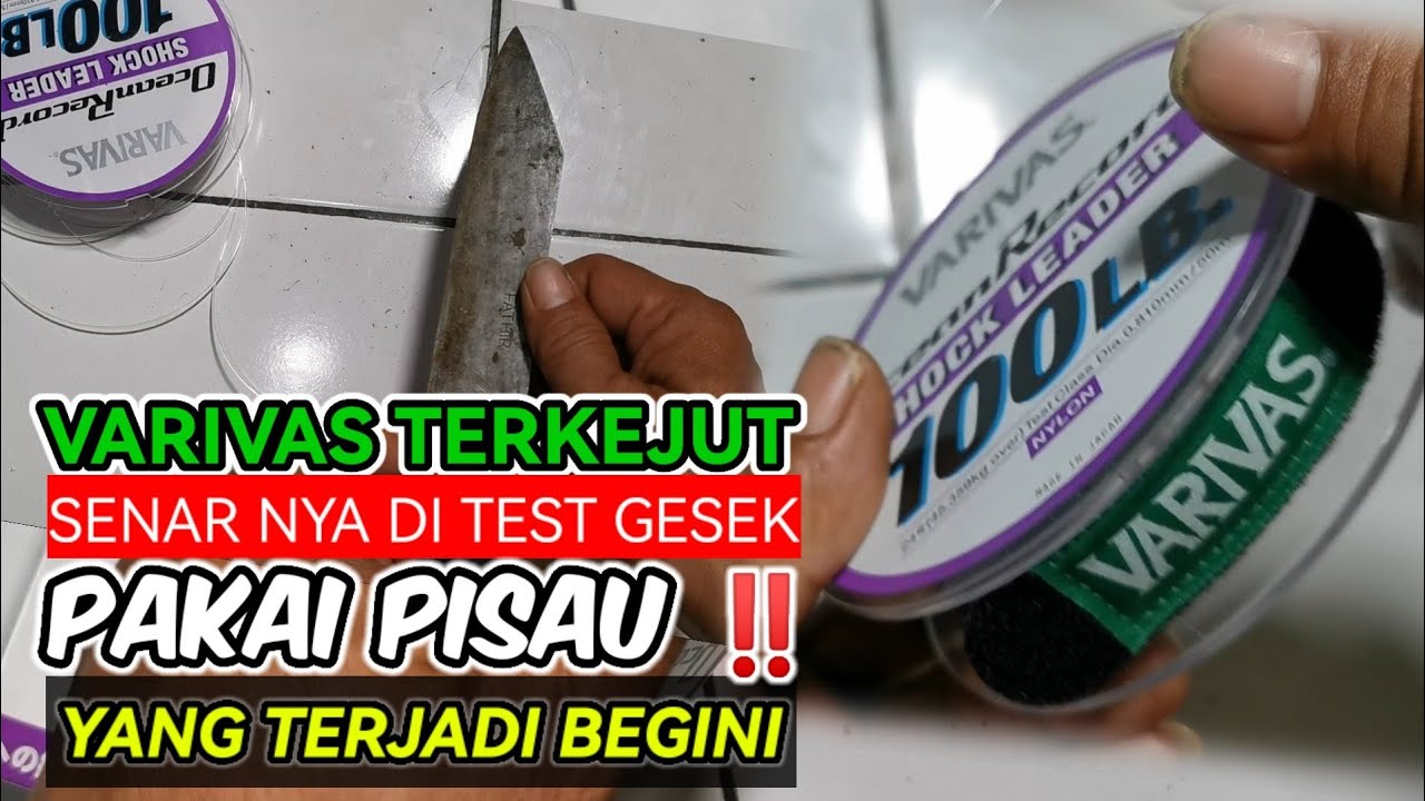 REVIEW JUJUR SENAR LEADER VARIVAS OCEAN RECORD 100LB