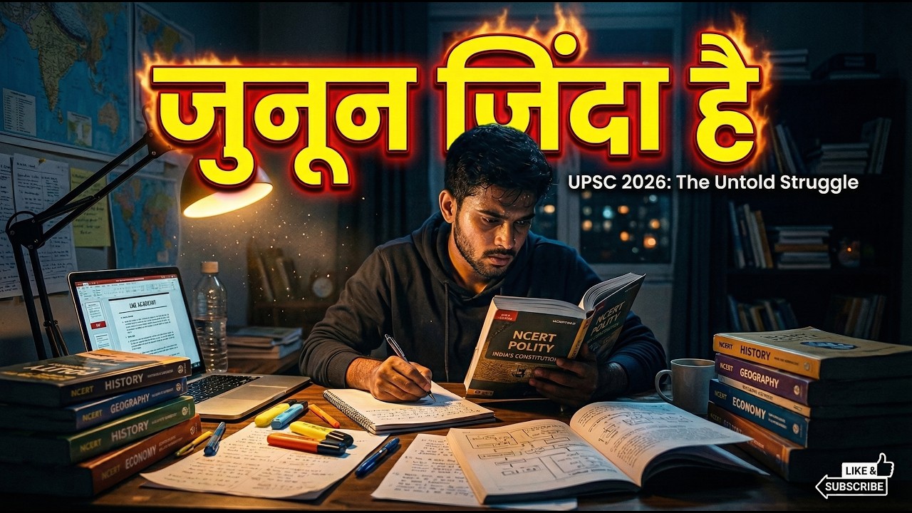 जुनून ज़िंदा है 🔥 | Powerful Study Motivation Song | Exam Motivation | Student Life Motivation
